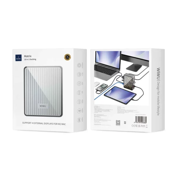 16 in 1 Type C hub Laptop Adapter - Image 6