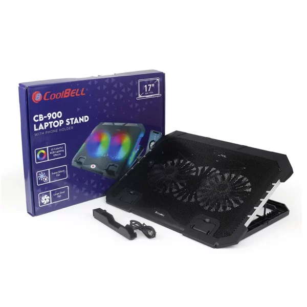 Cb-900 Cooling Pad For 14-17 Inch Laptops Gaming Notebook - Image 11