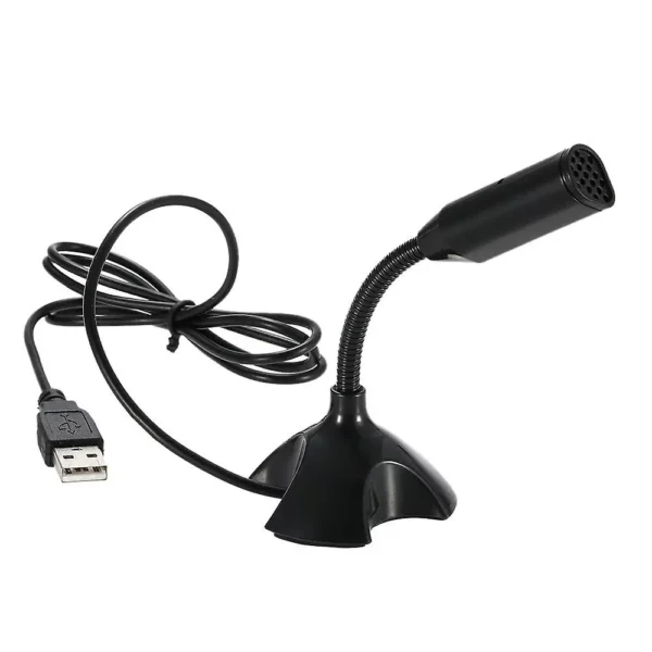 USB Desktop Microphone 360° Adjustable Microphone - Image 2