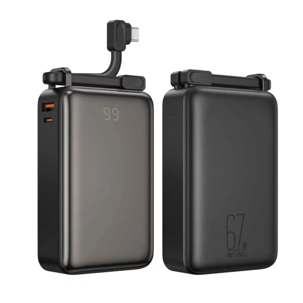 P012 tank series Digital Display Power bank 20,000mAH 67W - Image 3