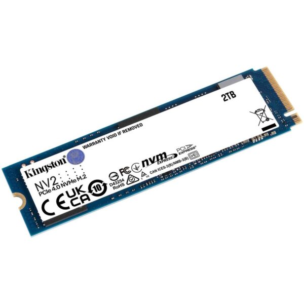 Kingston NV2 2TB PCIe 4.0 Gen 4 NVMe M.2 2280 SSD - SNVS/2000G - Image 2