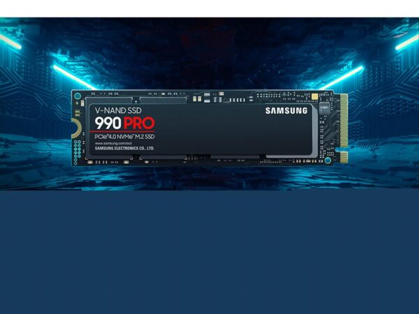 Samsung 990 PRO PCIe 4.0 NVMe SSD 1TB MZ-V9P1T0 M.2 2280 - Image 2