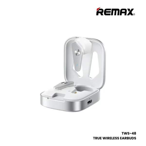 REMAX TWS-48 Ruiliang Ultra-Thin Metal True Wireless Stereo Music Headset - Image 3