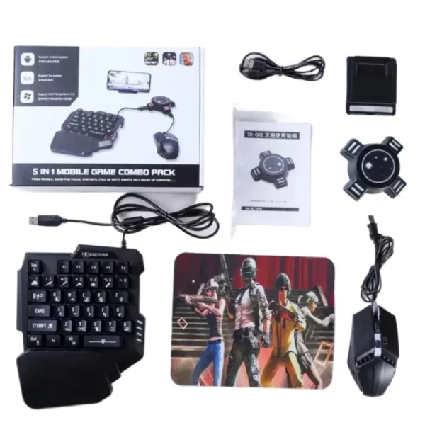 5-in-1 Video Game Controller Combo Pack - Image 2