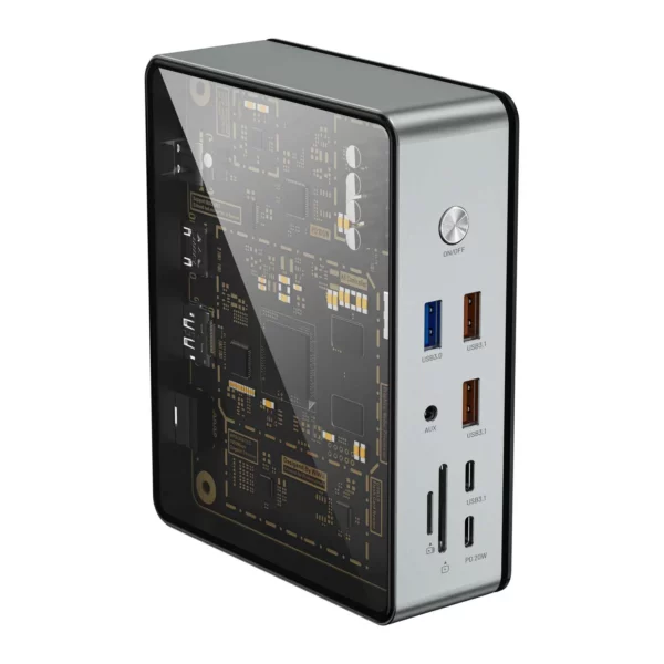 16 in 1 Type C hub Laptop Adapter