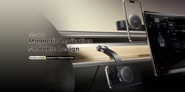 Remax RM-C41 Magnetic Folding Car Holder - Image 4