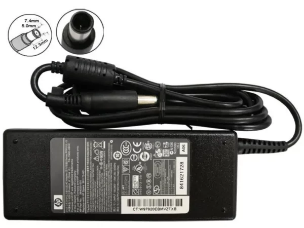 HP 19V 4.74A 90W STANDARD PIN C/P Laptop Charger - Image 2