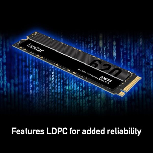 Lexar NM620 M.2 2280 NVMe SSD PCle Gen 3x4 LNM620X256G-RNNNG - Image 6