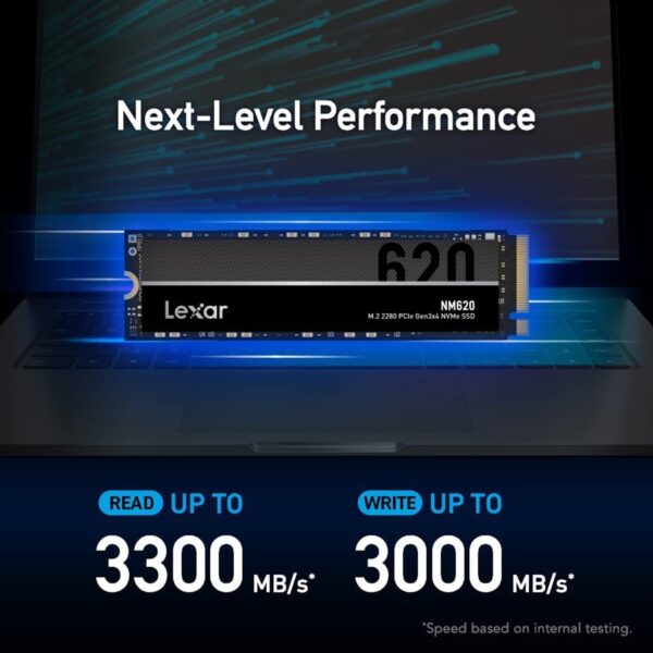 Lexar NM620 M.2 2280 NVMe SSD PCle Gen 3x4 LNM620X256G-RNNNG - Image 7