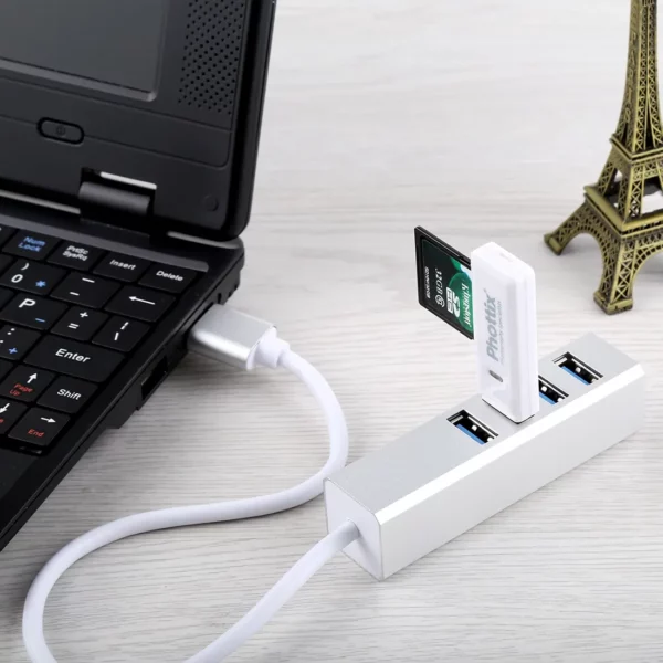 5Gbps Super Speed Self / Bus Power 4 Ports USB 3.0 HUB - Image 3