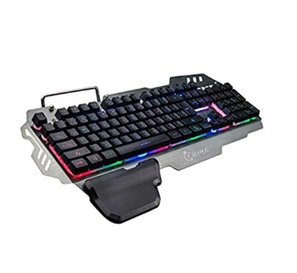 Gaming RGB Backlit Keyboard with Mobile Holder