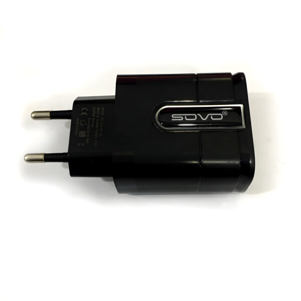 Sovo SE-52 Lexus 2.4 Amp Super Fast Charging Adapter With 2 USB Ports - Image 2
