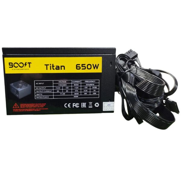 Boost Titan Power Supply 650W - Image 4