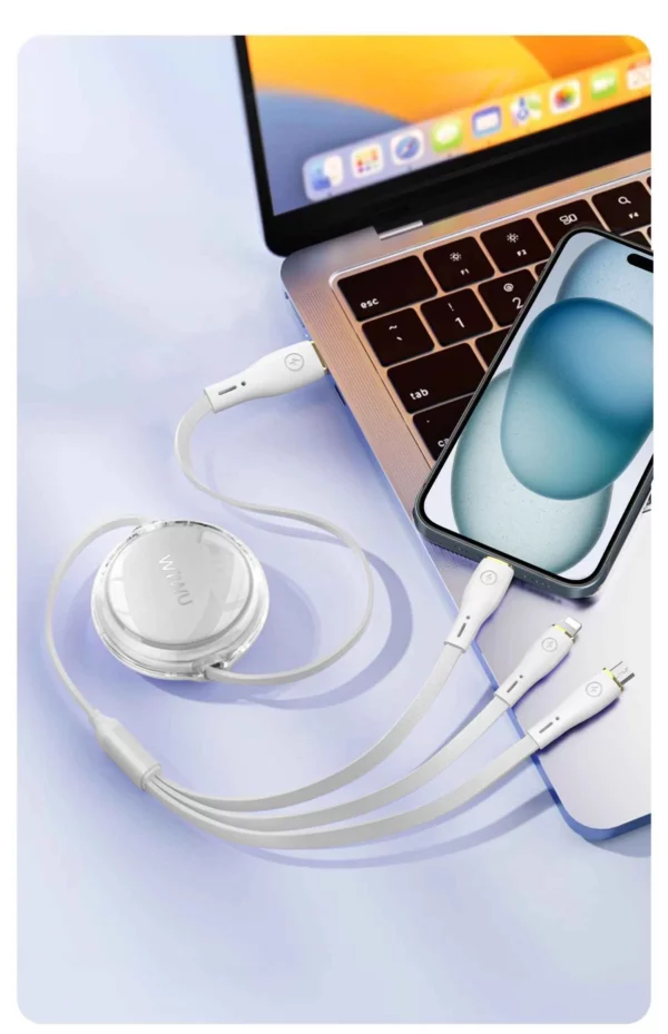 Vigor 3 in 1 Fast Charging Cable - Image 5