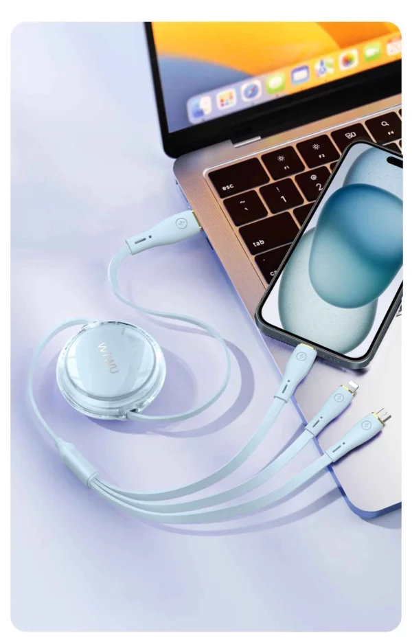 Vigor 3 in 1 Fast Charging Cable - Image 6