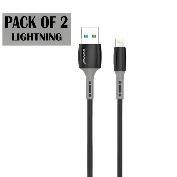 SOVO SC-005 PRIME Pack Of 2 High-Quality Micro, Type-C, And Lightning Cables - Image 2