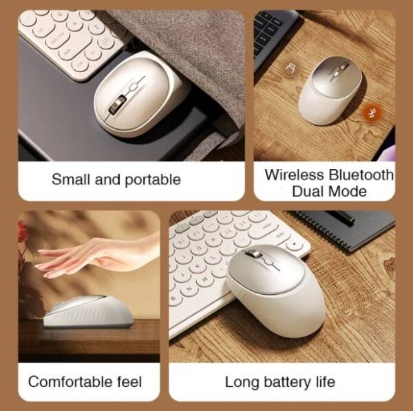 HP Wireless + Bluetooth Mouse M231 ( 2 in1 ) Dual Mode Silent Mouse - Image 4