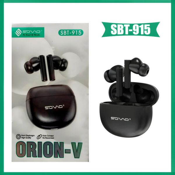 SOVO Orion-V SBT-915 High-Fidelity Super Bass Airpods - Image 3