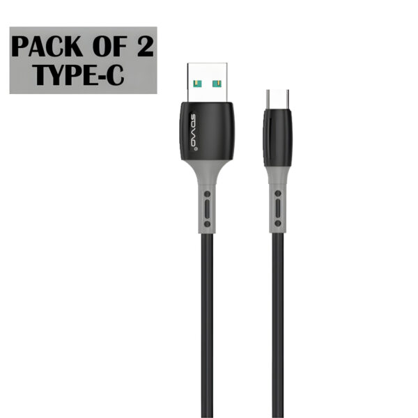 SOVO SC-005 PRIME Pack Of 2 High-Quality Micro, Type-C, And Lightning Cables - Image 4