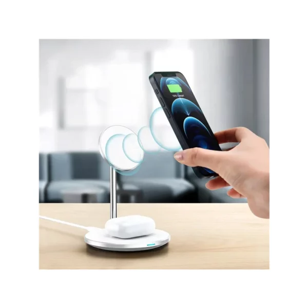 Wi-W019 2 in 1 Wireless Charger - Image 3