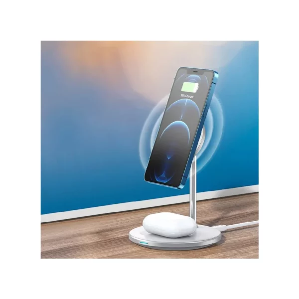 Wi-W019 2 in 1 Wireless Charger - Image 4
