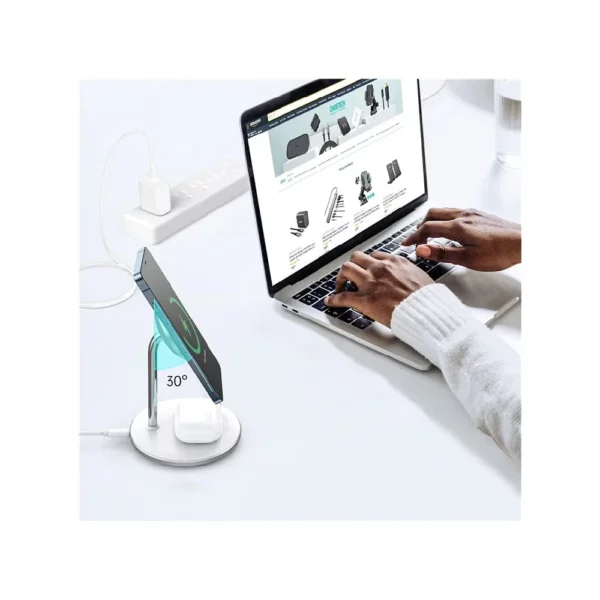 Wi-W019 2 in 1 Wireless Charger - Image 6