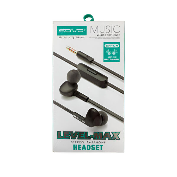 SOVO SH-04 Level-Max High-Quality Sound With Powerful Bass Handsfree - Image 4