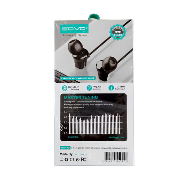 SOVO SH-02 OWNER High-Quality, Noise-Reducing Handsfree - Image 5