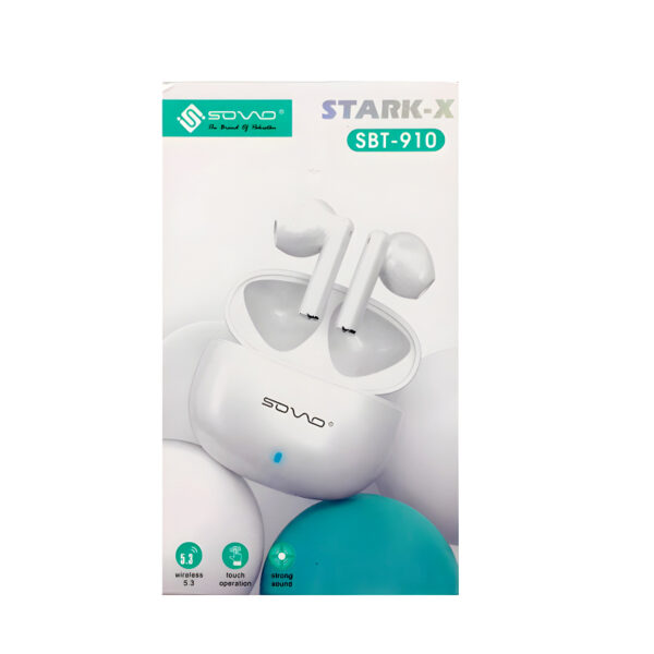 SOVO SBT-910 Stark-X Wireless 5.3 Strong Sound AirPods  Previous product  Next product - Image 5