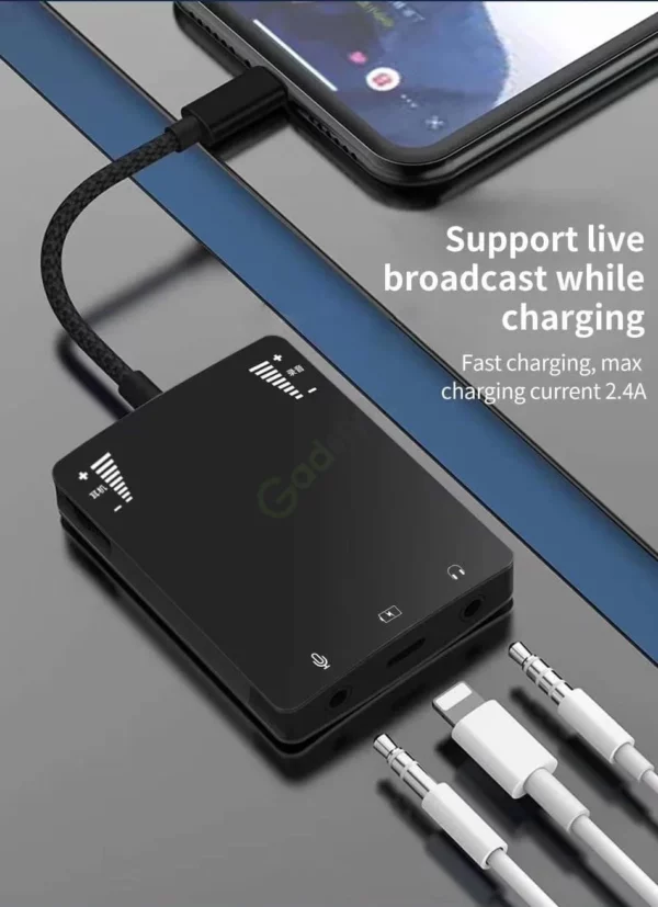 3 in 1 Live Broadcast Adapter