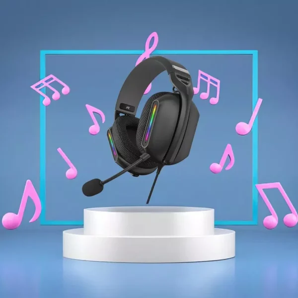 Echo RGB 7.1 Gaming Headphones – Black
