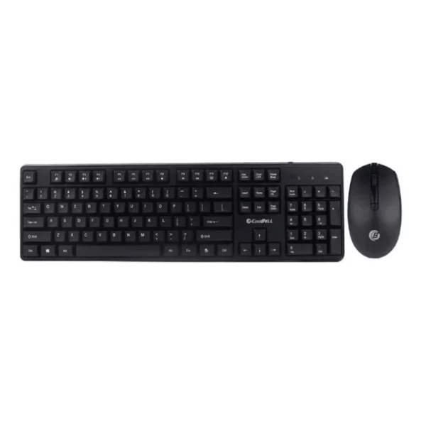 Duo Combo Set Wireless Keyboard & Mouse (Black)