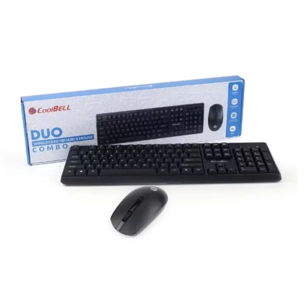 Duo Combo Set Wireless Keyboard & Mouse (Black) - Image 2