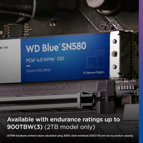 WD Blue SN580 NVMe™ SSD PCIe Gen4 x4 M.2 2280 - Image 3
