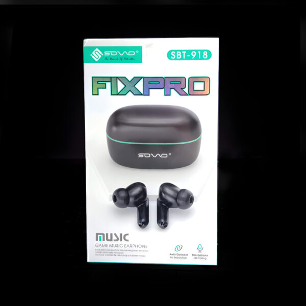 SOVO Fix Pro SBT-918 Airpods Heavy Bass, High-Quality Wireless Headset - Image 6