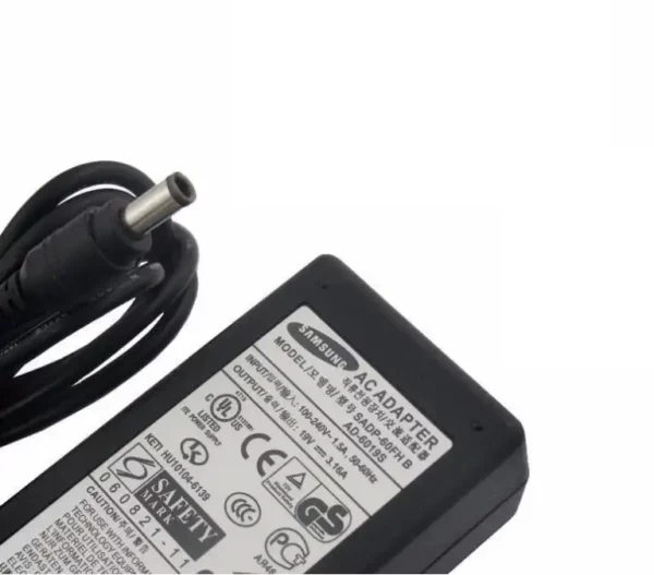 SAMSUNG 19V 3.16A 65W STANDARD PIN Laptop Charger - Image 2