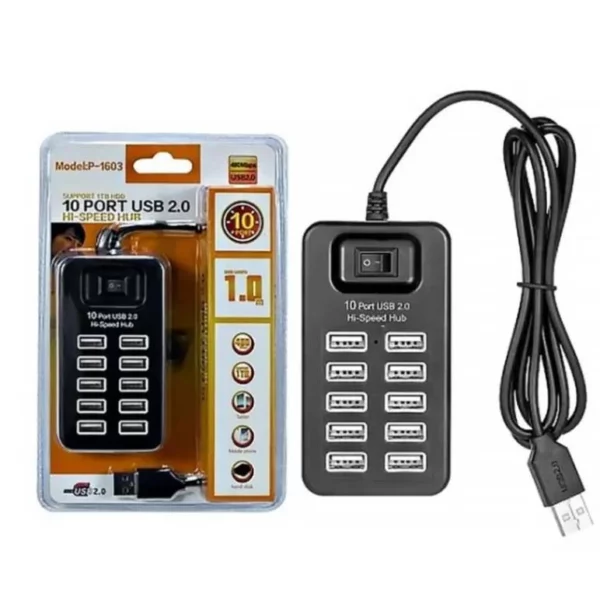 10 PORT USB 2.0(P-1603) - Image 4