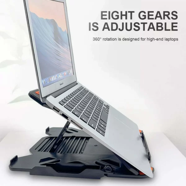 LS933 Plastic 360 Degree Laptop Stand - Image 6