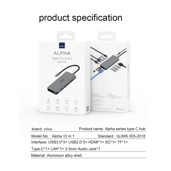 Alpha 12 in 1 Type C converter - Image 4