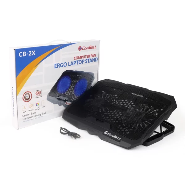 2X Cooling Pad For 13-17 Inch Laptops Gaming Notebook - Image 6