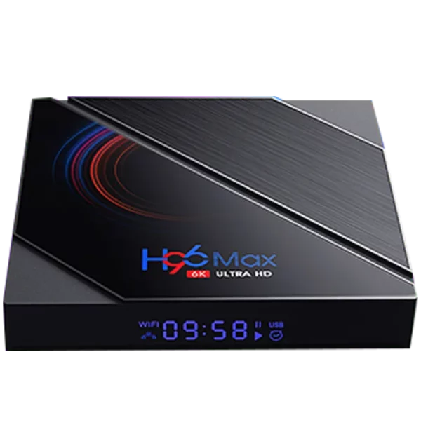H96 max H616 Hot-selling 6k Smart tv box Android 10.0 digital android tv box