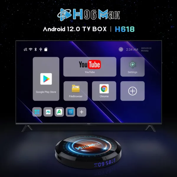 H96 Max H618 Smart Android TV Box - Image 8