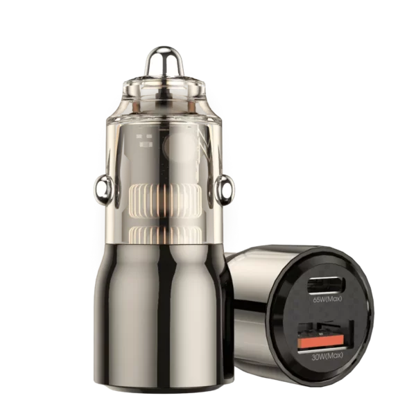 WI-QC012 95W PD+QC KIRSITE GEEK FAST CAR CHARGER