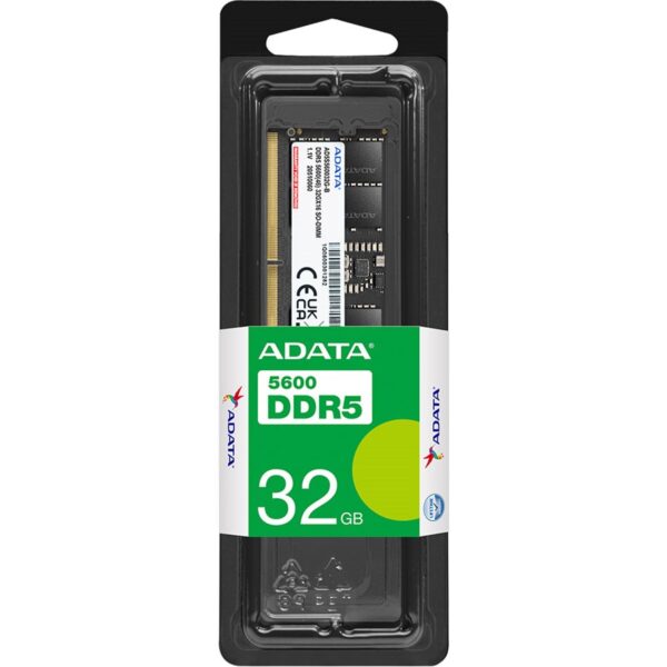 ADATA 32GB DDR5 5600 SO-DIMM Laptop Memory Module AD5S560032G-S - Image 2