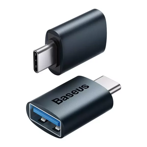 Baseus Ingenuity Series Mini OTG Adapter USB 3.1 to Type-C in Black