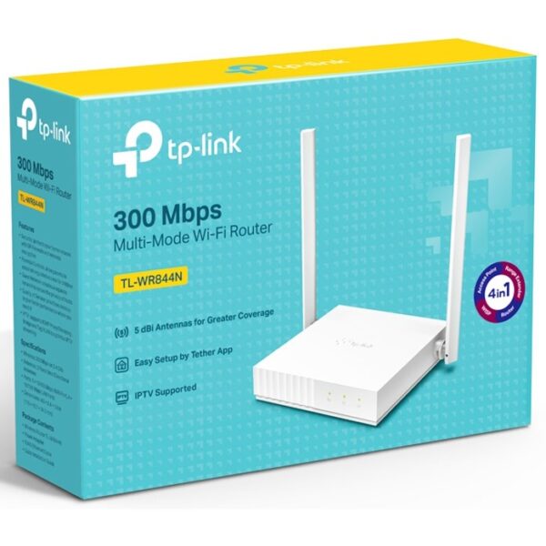 TP-Link TL-WR844N 300 Mbps Multi-Mode Wi-Fi Router | Ver 1.0 - Image 4