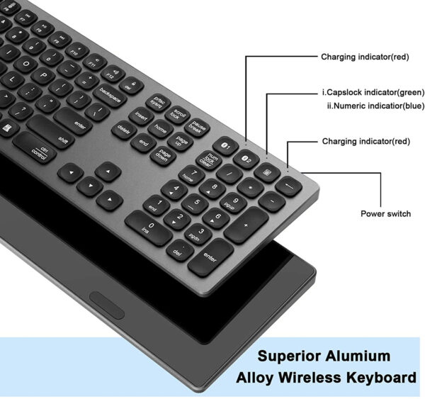 MKB-03 WIRELESS MAGIC KEYBOARD - Image 10