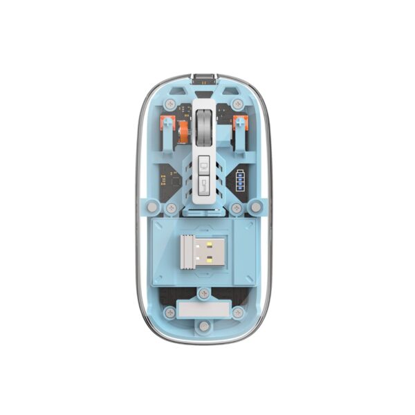 WM105 Crystal Magnetic Wireless Mouse - Image 2