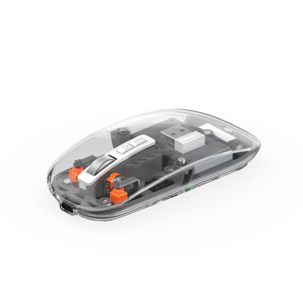 WM105 Crystal Magnetic Wireless Mouse - Image 5