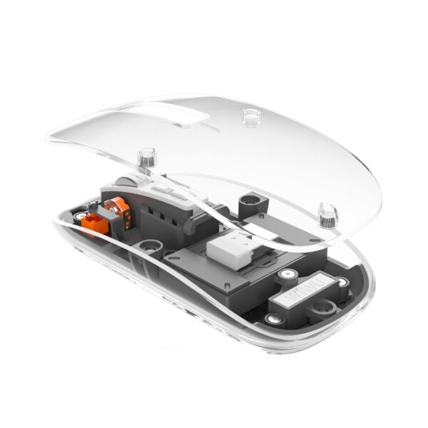 WM105 Crystal Magnetic Wireless Mouse - Image 4